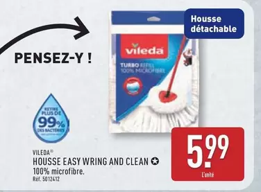 Vileda - Housse Easy Wring And Clean offre à 5,99€ sur Aldi