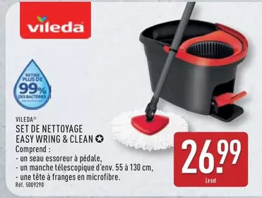 Vileda - Set De Nettoyage Easy Wring & Clean offre à 26,99€ sur Aldi