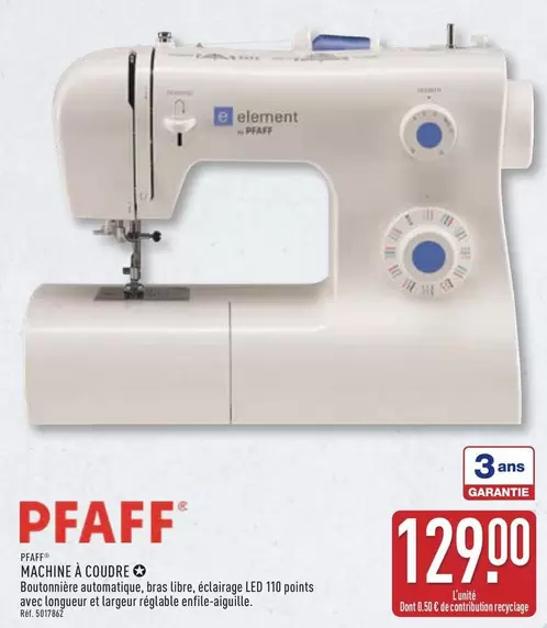 Pfaff - Machine À Coudre offre à 129€ sur Aldi