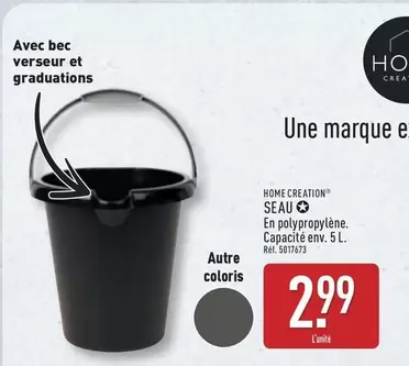 Home Creation - Seau offre à 2,99€ sur Aldi