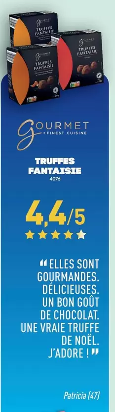 Gourmet Finest Cuisine - Truffes Fantaisie offre sur Aldi