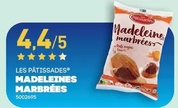 Les Pâtissades - Madeleines Marbrées offre sur Aldi