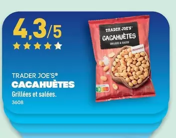 Trader Joe's - Cacahuètes offre sur Aldi