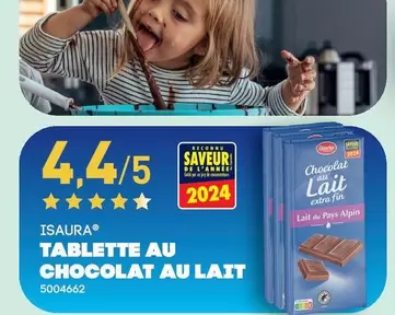 Isaura - Tablette Au Chocolat Au Lait offre sur Aldi