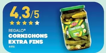 Regalo - Cornichons Extra Fins offre sur Aldi