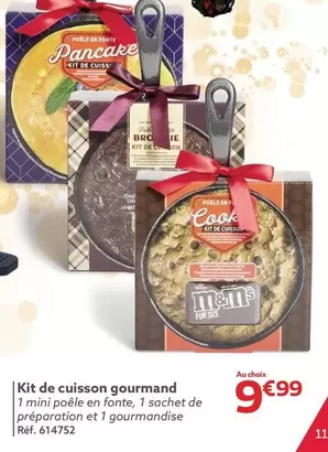 Kit De Cuisson Gourmand offre à 9,99€ sur Gifi