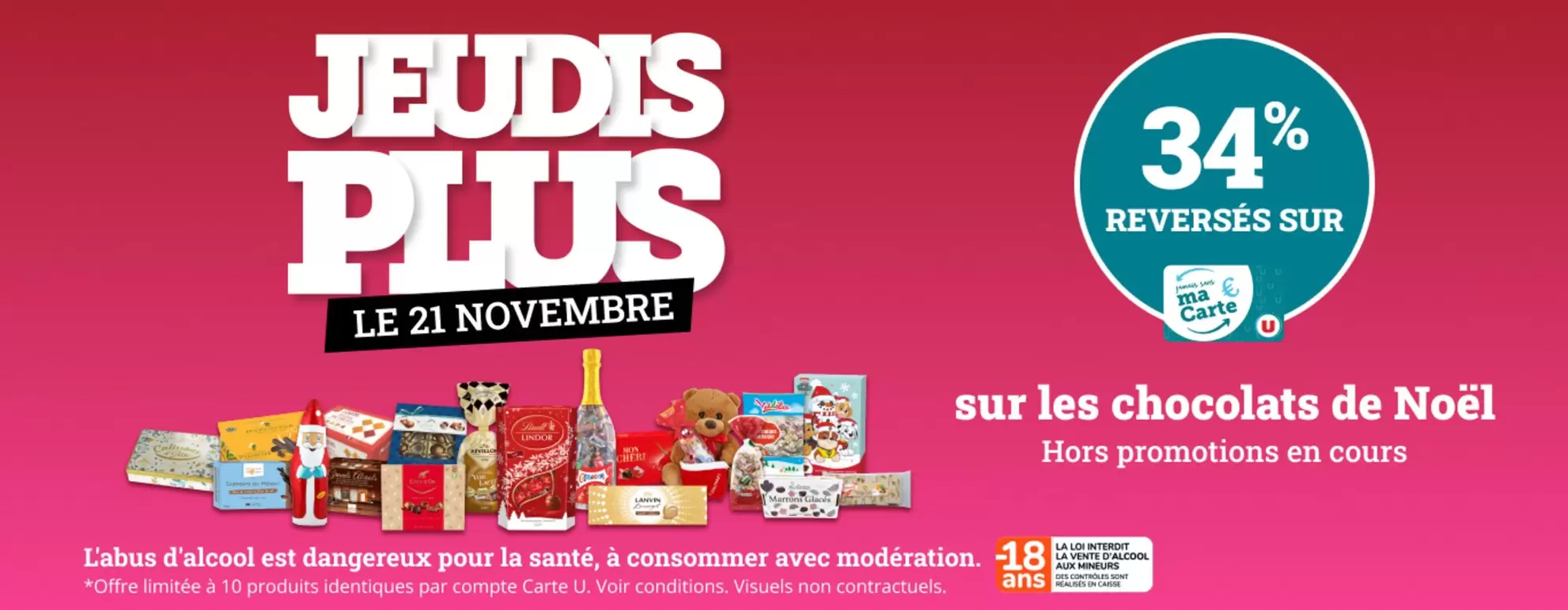 U - Sur Les Chocolats De Noël offre sur Station U