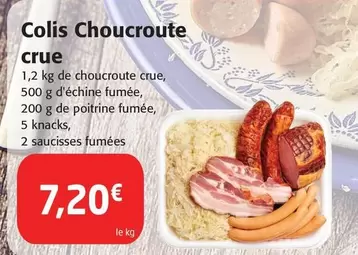 Colis Choucroute Crue offre à 7,2€ sur Colruyt