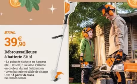 Stihl - Débroussailleuse À Batterie offre à 39,9€ sur Espace emeraude