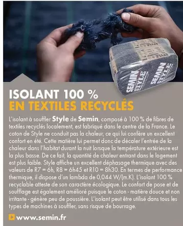 Isolant 100% offre sur Gedimat