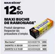 Maxi Buche De Ramonage offre à 12,9€ sur Brico Dépôt