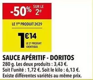 Doritos - Sauce Apéritif offre à 1,14€ sur Supeco