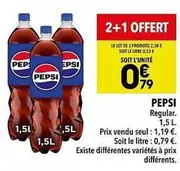 Pepsi - Regular offre à 0,79€ sur Supeco