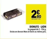 Donuts -  Lion offre à 2,8€ sur Supeco