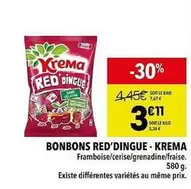 Krema - Bonbons Red'dingue offre à 3,11€ sur Supeco