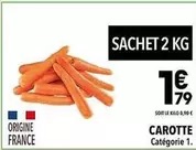 Carotte offre à 1,79€ sur Supeco