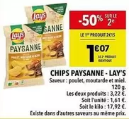 Lay's - Chips offre à 2,15€ sur Supeco