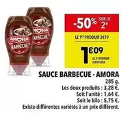 Amora - Sauce Barbecue offre à 2,19€ sur Supeco