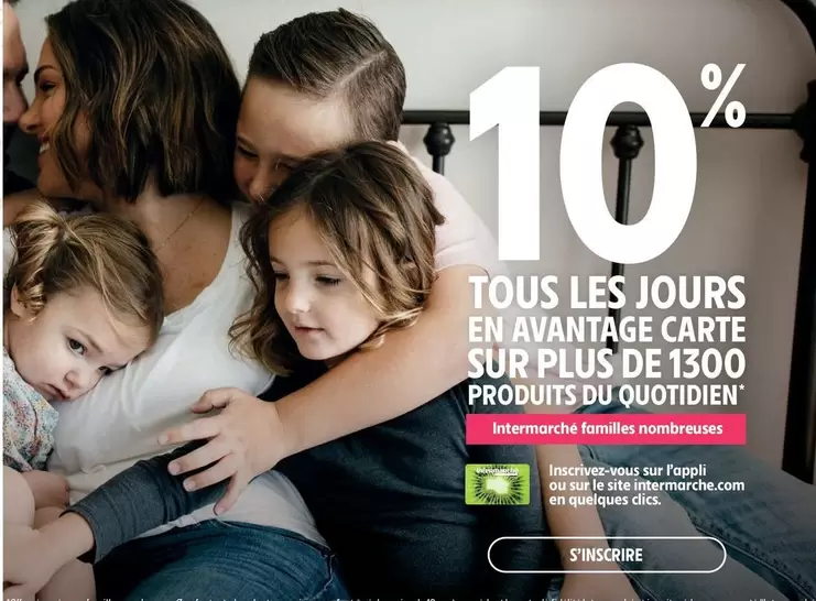 TOUS - Tous Les Jours En Avantage Carte Sur Plus De 1300 Produits Du Quotidien offre sur Intermarché Express