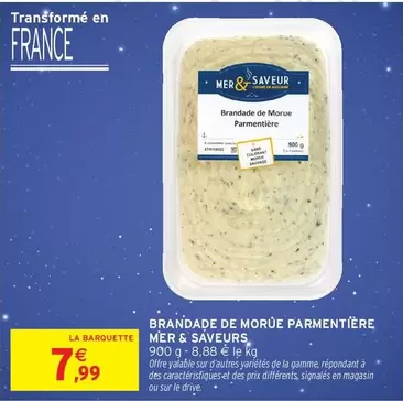 Signal - Brandade De Morue Parmentière offre à 7,99€ sur Intermarché Express