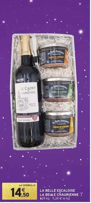 Labastide - La Belle Escalope La Belle Chaurienne T offre à 14,5€ sur Intermarché Express