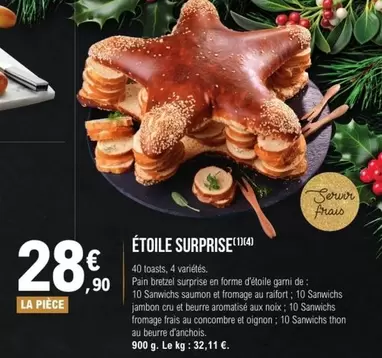 Étoile Surprise offre à 28,9€ sur E.Leclerc