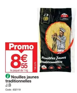 Promo - Nouilles Jaunes Traditionnelles offre à 8,55€ sur Promocash