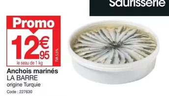 Promo - Anchois Marinés offre à 12,95€ sur Promocash