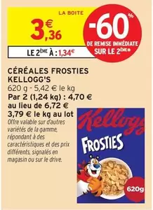 Kellogg's - Céréales Frosties offre à 3,36€ sur Intermarché Contact