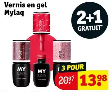 My - Vernis En Gel offre à 13,98€ sur Kruidvat