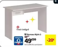 Bureau Alpin 2 offre à 49,99€ sur Conforama