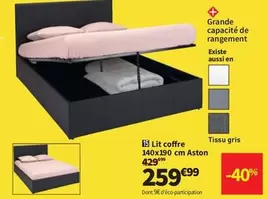 Lit Coffre offre à 259,99€ sur Conforama