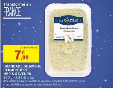 Signal - Brandade De Morue Parmentière offre à 7,99€ sur Intermarché