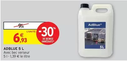 Adblue - 5 L offre à 6,93€ sur Intermarché