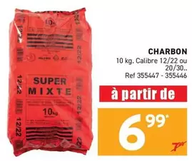 Charbon offre à 6,99€ sur Trafic