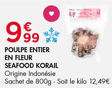 Seafood - Poulpe Entier En Fleur offre à 9,99€ sur Leader Price