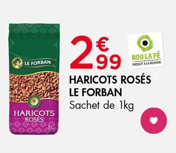 Haricots Roses offre à 2,99€ sur Leader Price