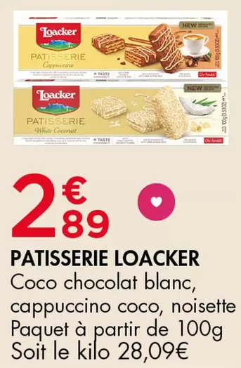 Loacker - Patisserie offre à 2,89€ sur Leader Price