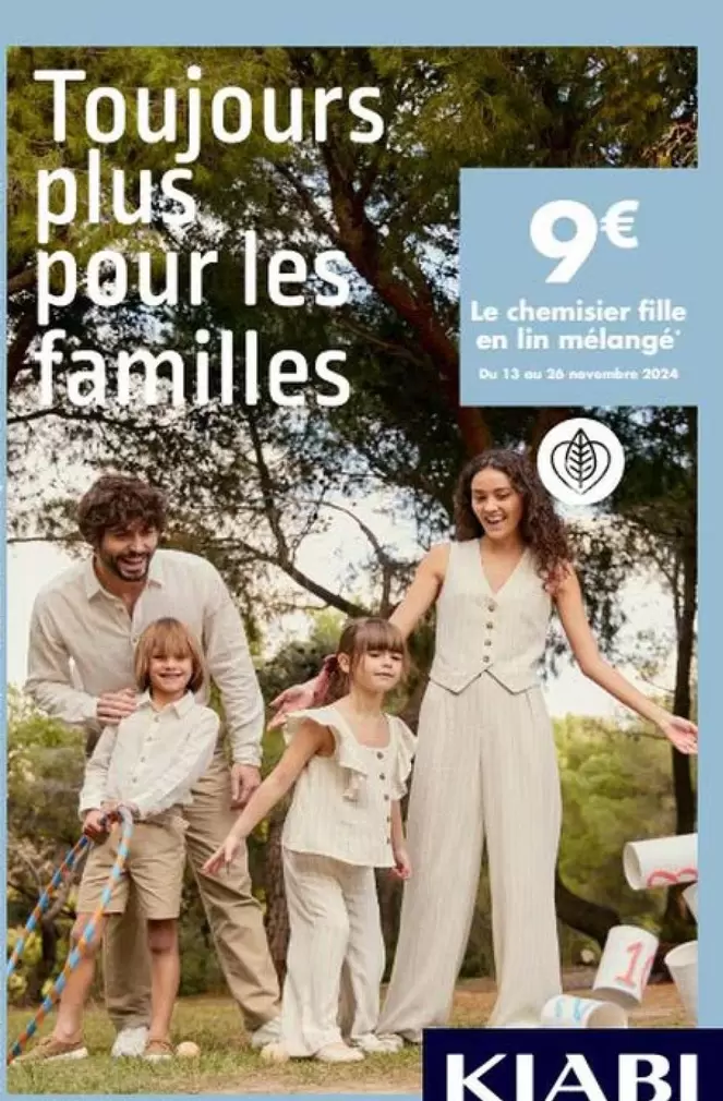 Le Cheminier Fille En La Mélange offre à 9€ sur Kiabi