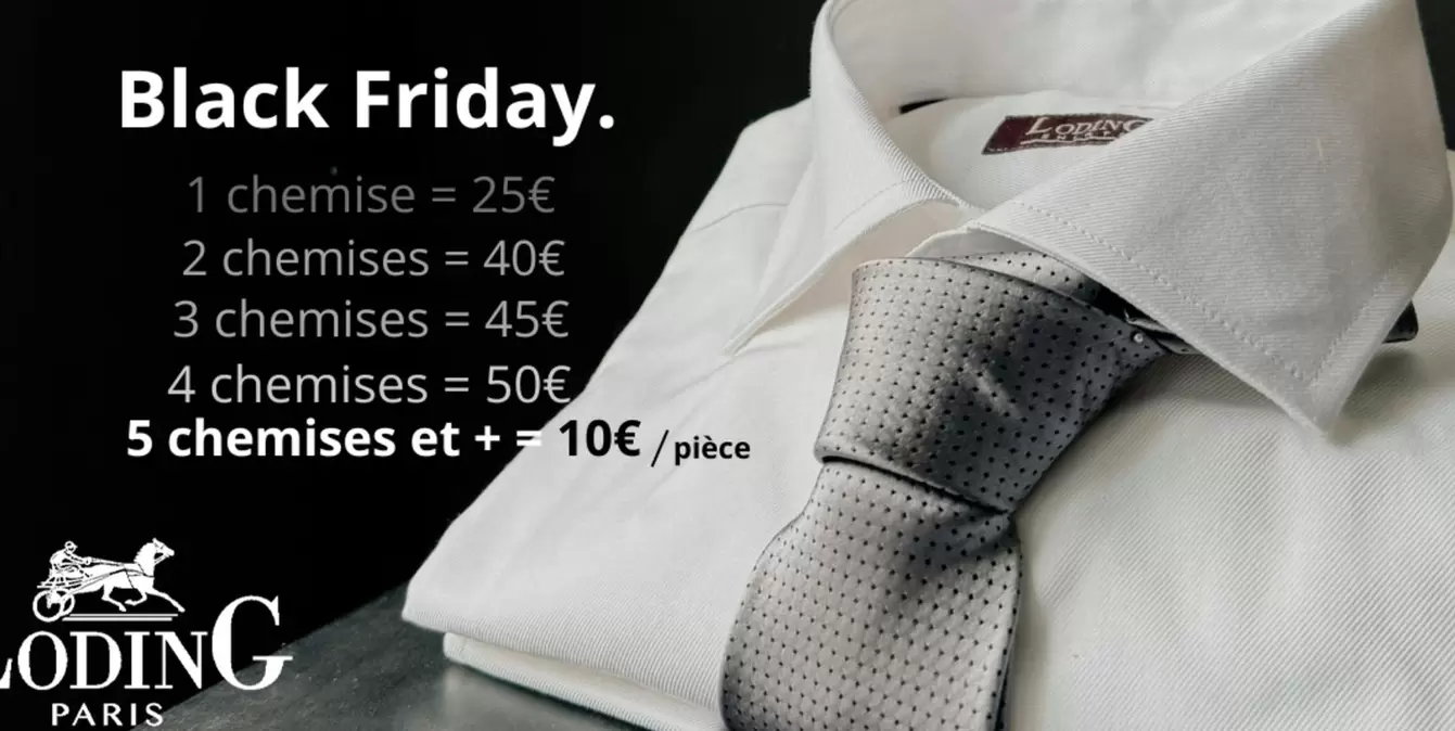 Black Friday. offre sur Loding