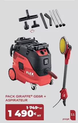 Pack Giraffe + Aspirateur offre à 1490€ sur Sikkens Solution