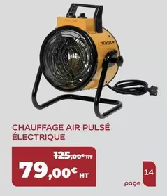 Sovelor - Chauffage Air Pulsé Électrique offre à 79€ sur Sikkens Solution