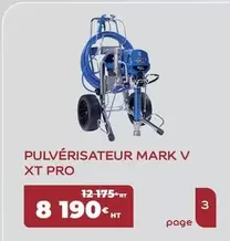 Pulvérisateur Mark V Xt Pro offre à 8190€ sur Sikkens Solution