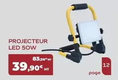 Projecteur Led 50w offre à 39,9€ sur Sikkens Solution