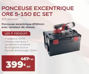 Ponceuse Excentrique offre à 399€ sur Sikkens Solution