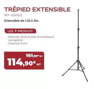 Trépied Extensible offre à 114,9€ sur Sikkens Solution