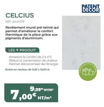 Revêtement Mural Pré-teinté Qui Permet D'amelioner Le Confort Thermique De La Pièce Grâce Aux Pigments D'aluminium offre à 7€ sur Sikkens Solution