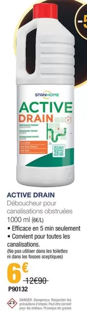 Active Drain offre à 6€ sur Stanhome