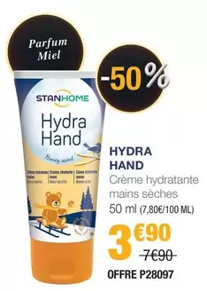 Crème Hydratante Mains Séches offre à 3,9€ sur Stanhome