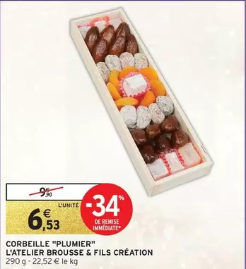 Corbeille "plumier" offre à 6,53€ sur Intermarché Hyper